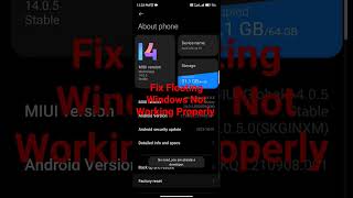 Fix Floating Window Not Working Properly In Xiaomi Phones MIUI 14 or 13 [upl. by Dde]
