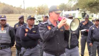 SAPS Brigadier Calitz briefing [upl. by Shaeffer]