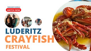 Luderitz Crayfish Festival  fun 🤩 seafood exhibitions namibianyoutuber namibia luderitz [upl. by Farhi]