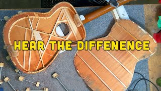 X Brace Conversion  Transforming a Ladder Brace Guitar into a Sonic Marvel [upl. by Janetta731]