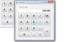 How to Make a Calculator in C Windows Form Application Part1 [upl. by Asiat215]