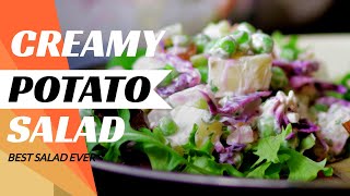 Tasty and Creamy Potato salad  shorts [upl. by Dearr]