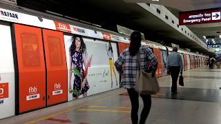 Fashion Big BazarFBB Delhi Metro Train Wrap [upl. by Acilejna]