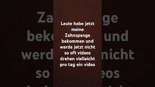 Hab Zahnspange bekommen shorts viral [upl. by Tabitha463]