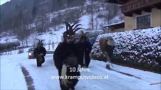 Krampuslauf Gastein 2008  2018 [upl. by Ahsenod530]