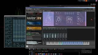 AV Linux MX21 Kontakt 7InstaComposer 100 Bitwis Studio 44 [upl. by Lotz]