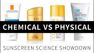 Chemical vs Physical Sunscreens The Science  Lab Muffin Beauty Science [upl. by Bernt963]