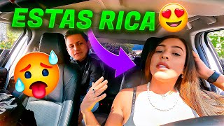 Conductora de Uber Se Quita La Blus En PLeno viaje Parte 8 [upl. by Vittoria]