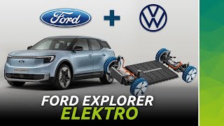 Ford Explorer Elektro Billige Kopie oder besser als das Original Der erste Ford auf MEB Basis [upl. by Hasan693]