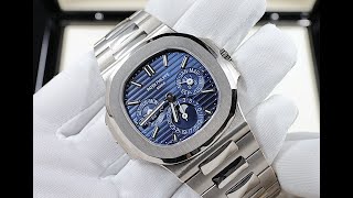 Op87 Patek Philippe 鸚鵡螺萬年曆 57401G 開箱評測  百達翡麗Nautilus中的Holy Grail夢幻逸品 [upl. by Wash]