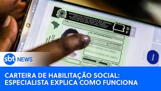 Carteira de Habilitação Social Especialista explica como funciona [upl. by Gala]