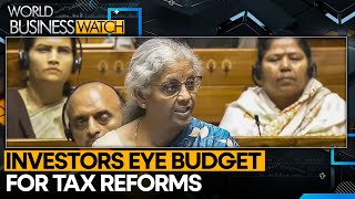 India Capital gains tax in focus in budget  World Business Watch [upl. by Lalla410]