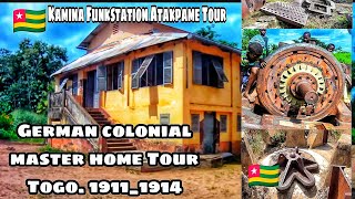 TogolandHistoric German colonial master Station 🚉 19111914 Atakpame Togo west Africa 🇹🇬 [upl. by Nehte]