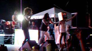 Champagne Showers  LMFAO LiveCircotic 2011 In San Juan Puerto Rico [upl. by Gennifer]