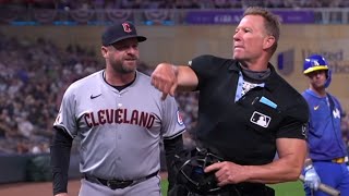 Stephen Vogt Gets Ejected after a Balk Is Called to Allow Twins to Score a Run [upl. by Luna]