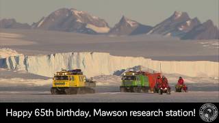 65 years of Mawson Station [upl. by Unity]