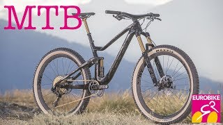 Best MOUNTAIN BIKES 2018 from the Eurobike 2017 in Detail 4K [upl. by Drofdeb]