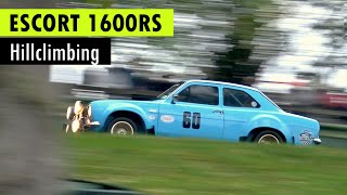 Hillclimbing a Classic Escort RS1600 Rally Car [upl. by Fife]