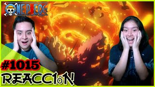 ¡AL FIN EL ROOF PIECE  GOMU GOMU NO RED ROC  One Piece Capítulo 1015 REACCIÓN [upl. by Uolymme]