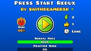 Verfired 22 Press Start Redux Level Showcase By SAITHDGAMERXD  Geometry Dash [upl. by Cross]