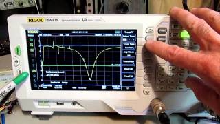 Rigol DSA815  Determining cable length with a spectrum analyzer  with a twist [upl. by Reifinnej717]