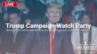 WATCH REPLAY Election Night in Iowa LIVE with RSBN at the Trump Campaign Watch Party  11524 [upl. by Beuthel]