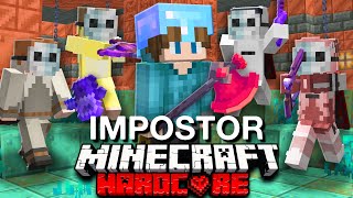 100 Players Simulate IMPOSTOR Hunger Games in Minecraft [upl. by Airreis644]