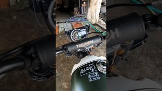 2024 Triumph scrambler 400 X youtubeshorts automobile [upl. by Dyana749]