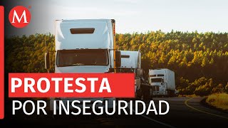 Transportistas planean bloqueo parcial en la Autopista MéxicoQuerétaro [upl. by Swanson]