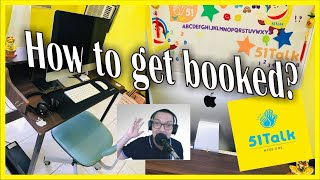 How to get booked 51talk New teachers [upl. by Anitsej561]