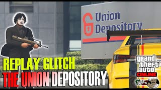 After New Update Replay Glitch The Union Depository Heist GTA Online Money Guide [upl. by Weikert]