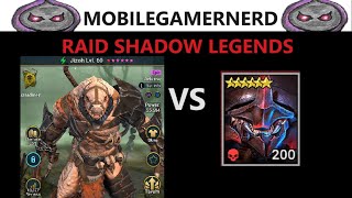 Can Jizoh Do Hard Mode Scarab King Also Raid Shadow Legends F2P Mystery Shards Only [upl. by Eelyab]