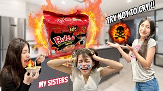 Spicy Noodle Challenge No Drinking Water😱🌶️🥵 spicynoodles challenge spicy cry gonewrong [upl. by Darrel]