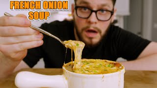 EASY FRENCH ONION SOUP I How To Make Onion Soup [upl. by Yesmar]