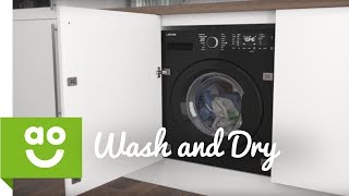 Leisure Wash and Dry  Washer Dryers  aocom [upl. by Rempe]