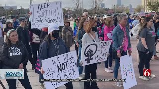 Oklahoma State House Approves Bill To Make Abortion Illegal [upl. by Aiykan]