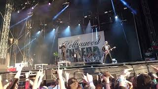 Hollywood Undead  Undead 3062018 live in Panenský Týnec Aerodrome [upl. by Nytsyrk]