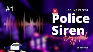 The Best 3D Police Siren Sound Effect [upl. by Apgar210]