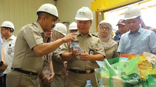 Tinjau Food Station Pj Gubernur DKI Pastikan Stok dan Harga Pangan Terkendali Hingga Akhir Tahun [upl. by Hasile]