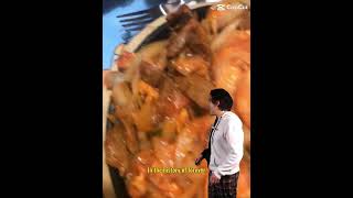 Fajitas steak 🍤 my favorite one meal a day chickenfajitas onemealaday ketodiet funnyvideo [upl. by Retsehc]