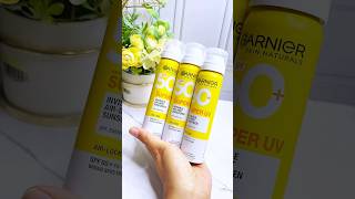 REKOMENDASI SUNSCREEN SPRAY GARNIER sunscreen sunscreenspray skincare racunskincare garnier [upl. by Lesirg]