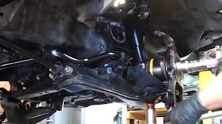 Steering Knuckle install series 100 Toyota Land Cruiser  Lexus LX470 1 of 6 [upl. by Nevi]