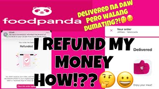 HOW TO REFUND PAYMENT in FOOD PANDANot Received Order🤔Easy lang po [upl. by Lak]