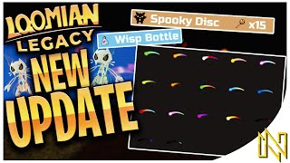 NEW UPDATE Change the Wisp of Your Loomian 17 New Wisps and more  Loomian Legacy [upl. by Alilahk]