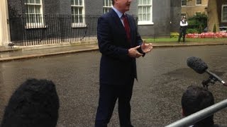 David Cameron announces impending resignation [upl. by Einuj]