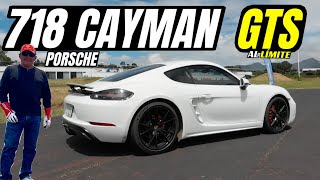 PORSCHE 718 Cayman GTS al límite [upl. by Kina]