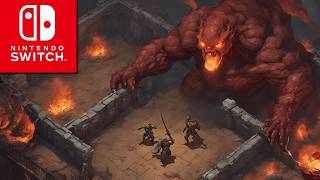 TOP 10 Best 2D RPG Games On Nintendo Switch [upl. by Frissell]