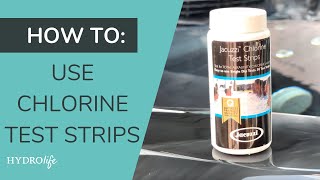 How to use Chlorine Test Strips  Chemical FAQs [upl. by Sidwohl]