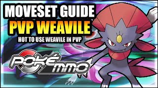 Weavile Moveset Guide under 10 Minutes How To Use Weavile Effectively in PokeMMO PvP [upl. by Ignatia]