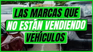 Las marcas qué MENOS VEHÍCULOS VENDEN [upl. by Orlina871]